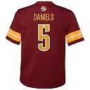 Zennovawear Jayden Daniels Washington Commanders Youth Game Jersey - Burgundy