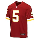 Zennovawear Jayden Daniels Washington Commanders Youth Game Jersey - Burgundy