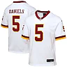 Zennovawear Jayden Daniels Washington Commanders Youth Game Super Bowl Era Jersey - White
