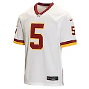 Zennovawear Jayden Daniels Washington Commanders Youth Game Jersey - White