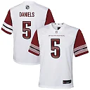 Zennovawear Jayden Daniels Washington Commanders Youth Game Jersey - White