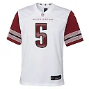 Zennovawear Jayden Daniels Washington Commanders Youth Game Jersey - White