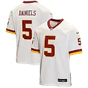 Zennovawear Jayden Daniels Washington Commanders Youth Game Jersey - White