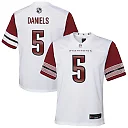 Zennovawear Jayden Daniels Washington Commanders Youth Game Jersey - White