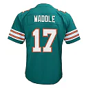 Zennovawear Jaylen Waddle Miami Dolphins Youth Game Jersey - Aqua