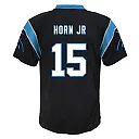 Zennovawear Jimmy Horn Jr. Carolina Panthers Youth Team Game Jersey - Black