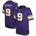 Zennovawear J.J. McCarthy Minnesota Vikings Youth Game Jersey - Purple