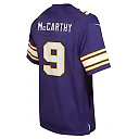 Zennovawear J.J. McCarthy Minnesota Vikings Youth Game Jersey - Purple