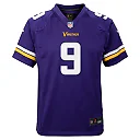 Zennovawear J.J. McCarthy Minnesota Vikings Youth Game Jersey - Purple