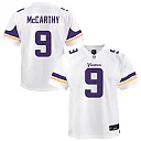 Zennovawear J.J. McCarthy Minnesota Vikings Youth Game Jersey - White