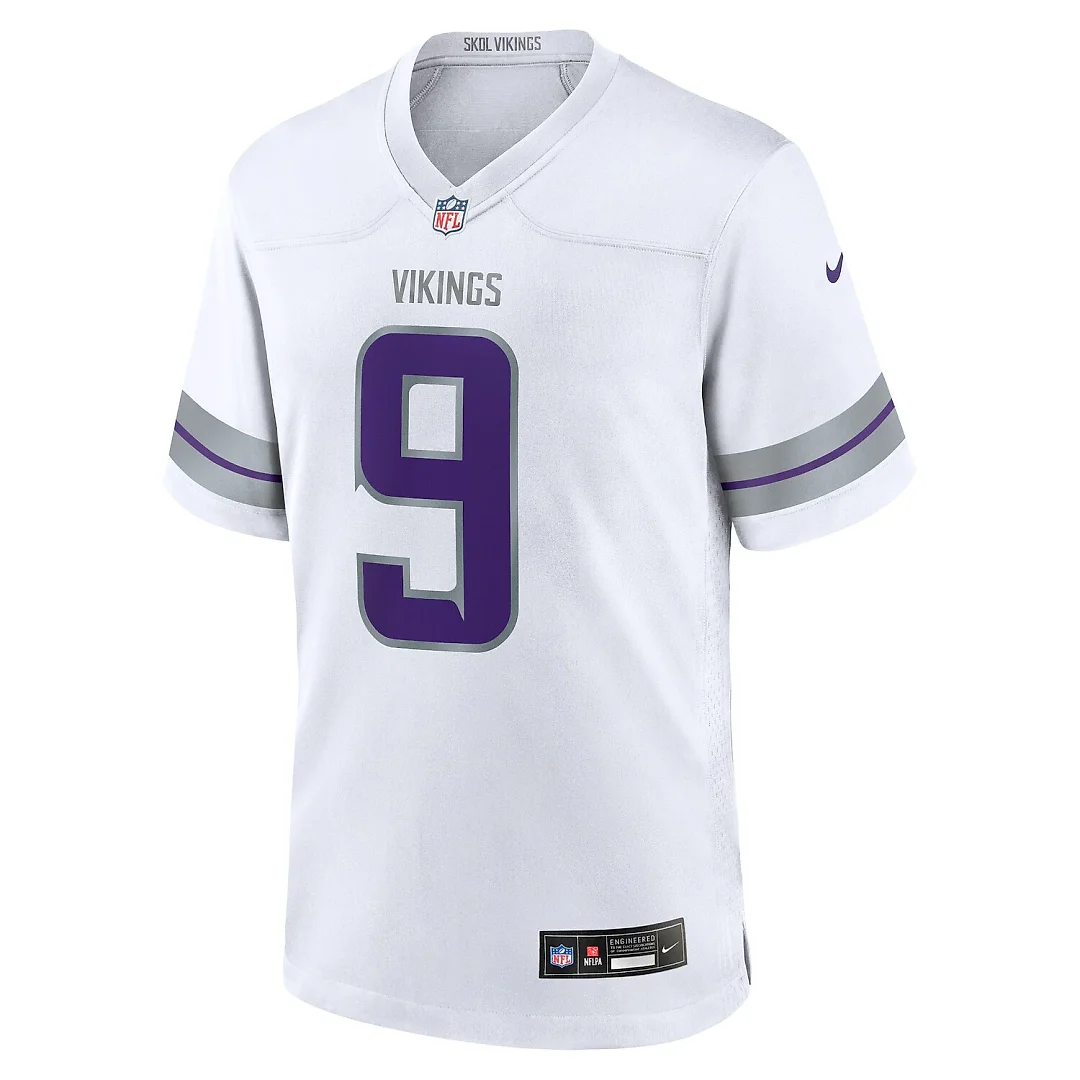 Zennovawear J.J. McCarthy Minnesota Vikings Youth Game Jersey - White