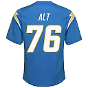 Zennovawear Joe Alt Los Angeles Chargers Youth Game Jersey - Powder Blue