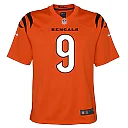 Zennovawear Joe Burrow Cincinnati Bengals Youth Game Jersey - Orange