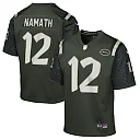 Zennovawear Joe Namath New York Jets Youth 2025 Rivalries Collection Retired Player Game Jersey - Gotham Green