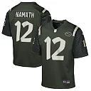 Zennovawear Joe Namath New York Jets Youth 2025 Rivalries Collection Retired Player Game Jersey - Gotham Green