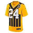 Zennovawear Joey Porter Jr. Pittsburgh Steelers Youth Alternate 1933 Throwback Game Jersey - Gold