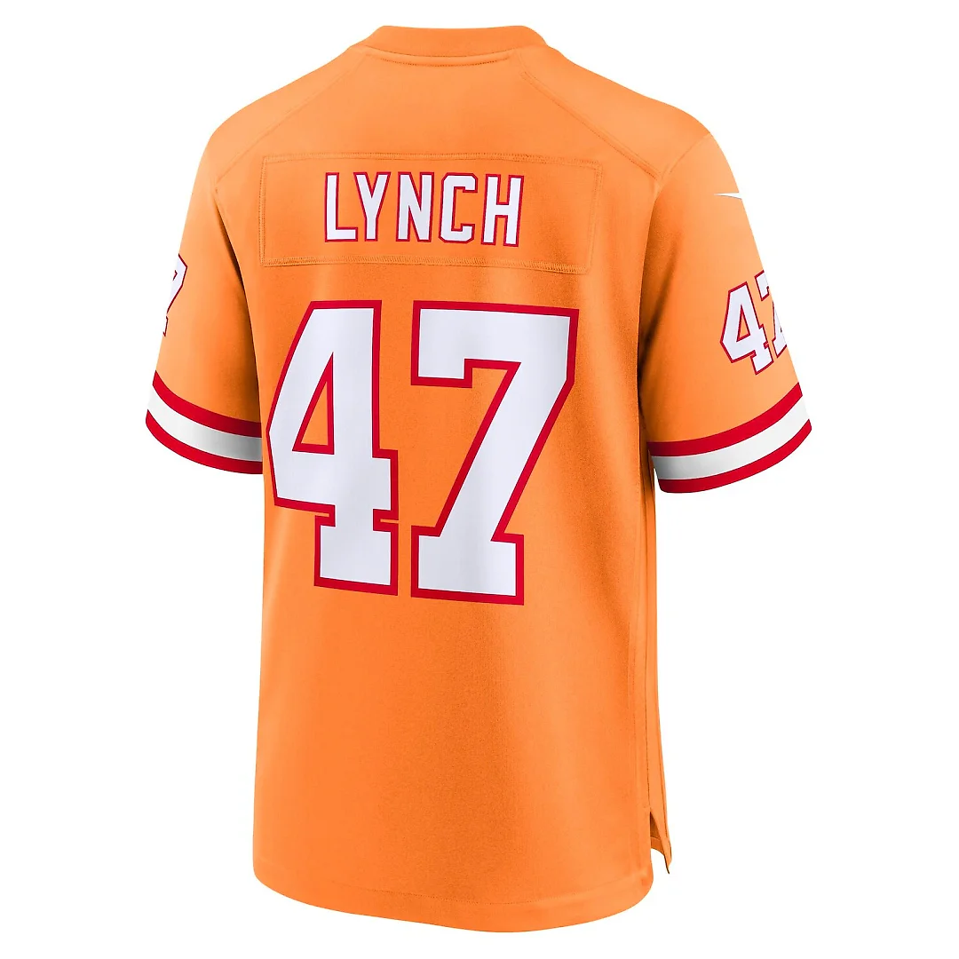 Zennovawear John Lynch Tampa Bay Buccaneers Youth Retired Player Game Jersey - Orange