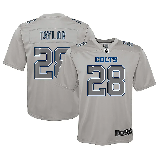 Zennovawear Jonathan Taylor Indianapolis Colts Youth Atmosphere Game Jersey - Gray