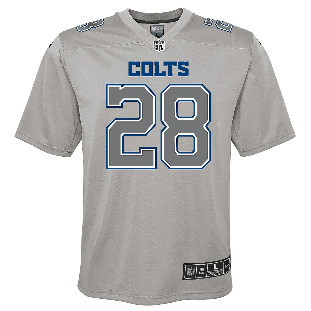 Zennovawear Jonathan Taylor Indianapolis Colts Youth Atmosphere Game Jersey - Gray