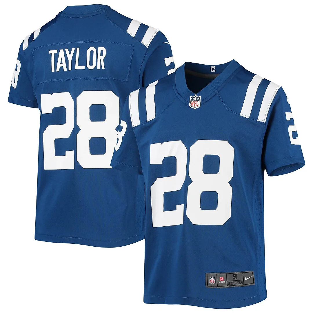 Zennovawear Jonathan Taylor Indianapolis Colts Youth Game Jersey - Royal