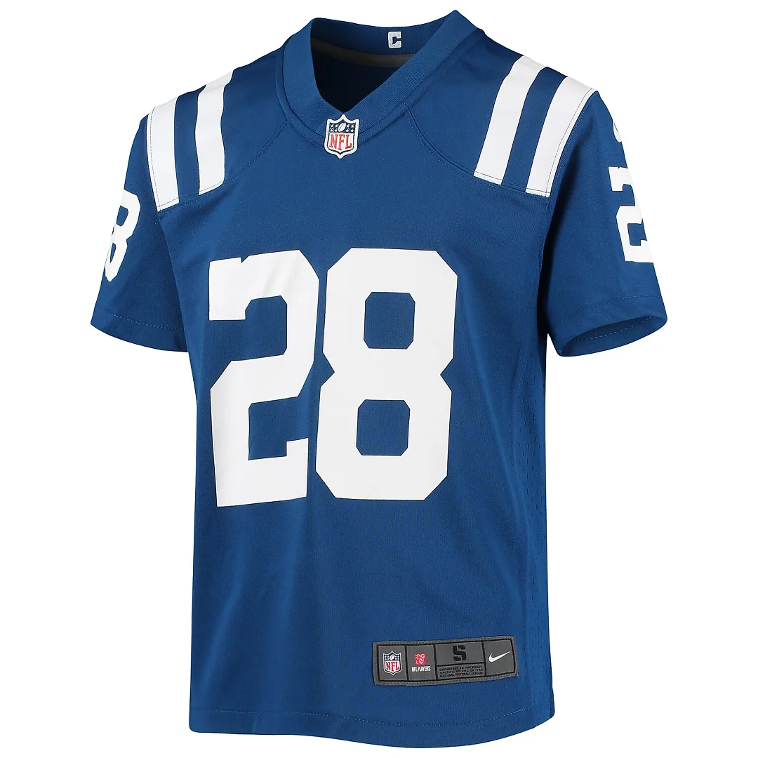 Zennovawear Jonathan Taylor Indianapolis Colts Youth Game Jersey - Royal
