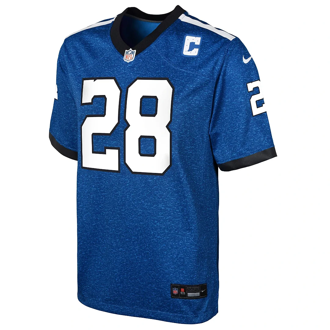 Zennovawear Jonathan Taylor Indianapolis Colts Youth Game Jersey - Royal