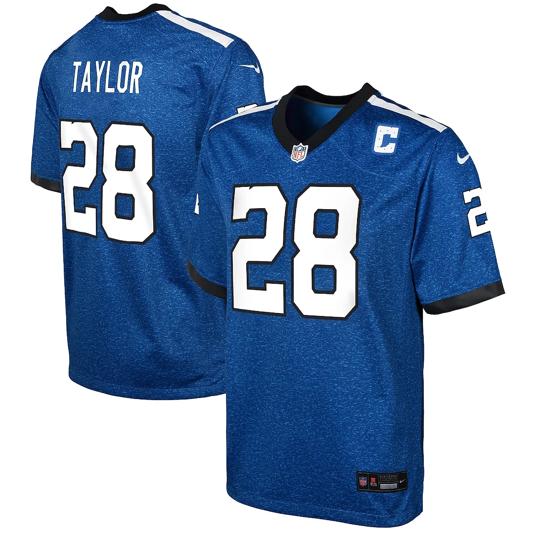 Zennovawear Jonathan Taylor Indianapolis Colts Youth Game Jersey - Royal