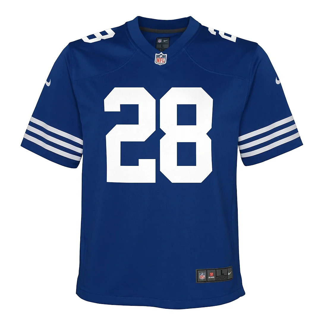 Zennovawear Jonathan Taylor Indianapolis Colts Youth Game Jersey - Royal