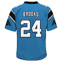 Zennovawear Jonathon Brooks Carolina Panthers Youth Game Jersey - Blue