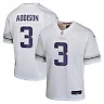 Zennovawear Jordan Addison Minnesota Vikings Youth Game Jersey - White