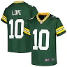 Zennovawear Jordan Love Green Bay Packers Youth Game Jersey - Green