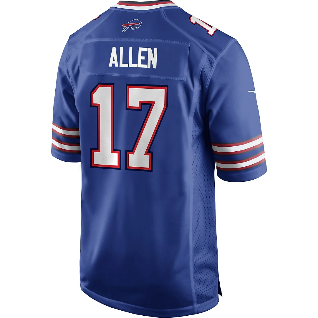 Zennovawear Josh Allen Buffalo Bills Youth Game Jersey - Royal