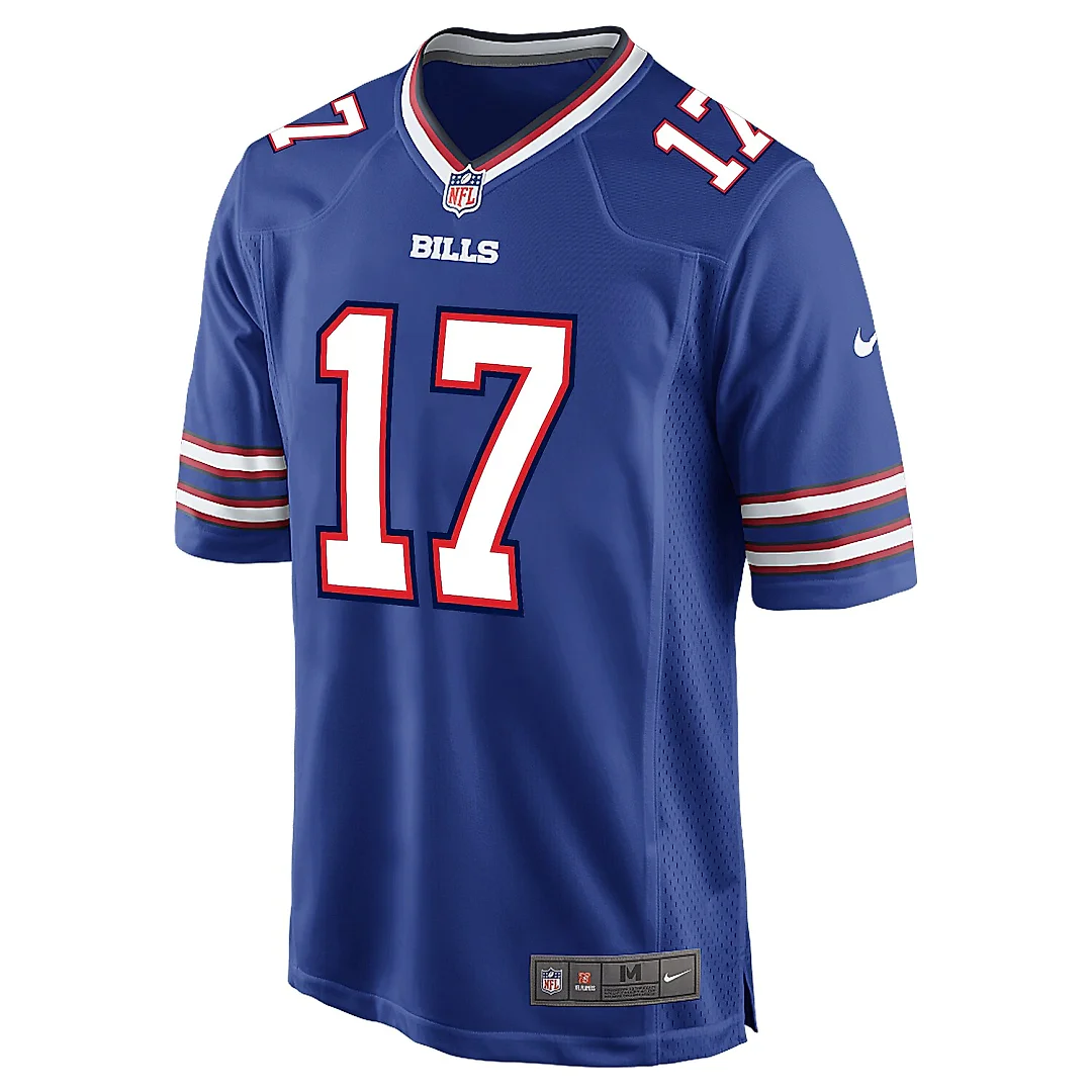 Zennovawear Josh Allen Buffalo Bills Youth Game Jersey - Royal
