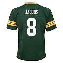 Zennovawear Josh Jacobs Green Bay Packers Youth Team Game Jersey - Green