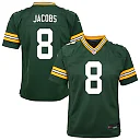Zennovawear Josh Jacobs Green Bay Packers Youth Team Game Jersey - Green