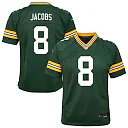 Zennovawear Josh Jacobs Green Bay Packers Youth Team Game Jersey - Green