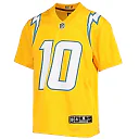 Zennovawear Justin Herbert Los Angeles Chargers Youth Inverted Team Game Jersey - Gold