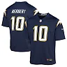 Zennovawear Justin Herbert Los Angeles Chargers Youth Alternate Super Chargers Game Player Jersey - Navy