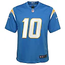 Zennovawear Justin Herbert Los Angeles Chargers Youth Game Jersey - Powder Blue