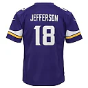 Zennovawear Justin Jefferson Minnesota Vikings Youth Game Jersey - Purple