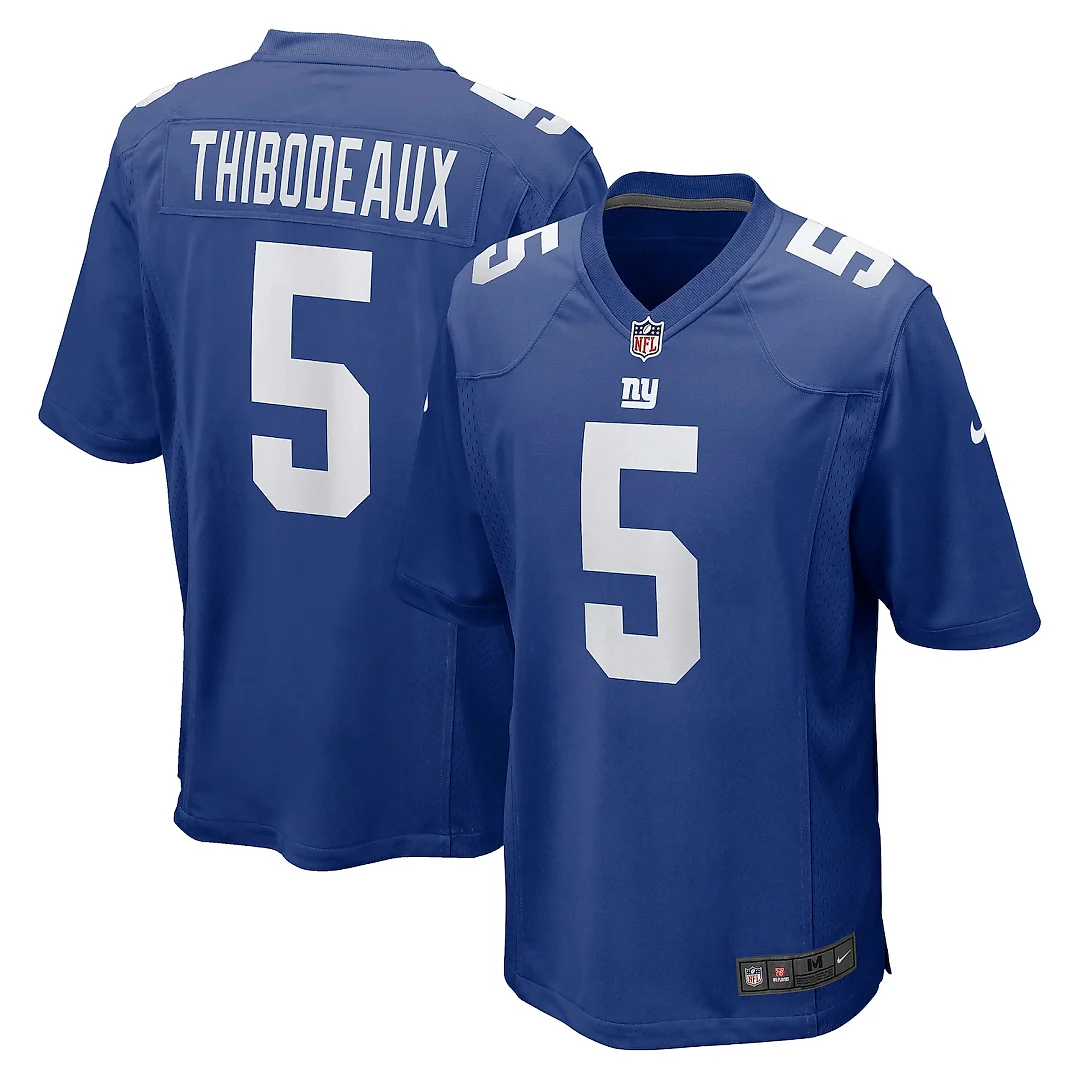 Zennovawear Kayvon Thibodeaux New York Giants Youth Game Jersey - Royal
