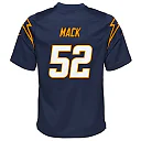 Zennovawear Khalil Mack Los Angeles Chargers Youth Game Jersey - Navy