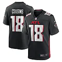 Zennovawear Kirk Cousins Atlanta Falcons Youth Game Jersey - Black
