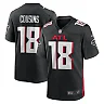 Zennovawear Kirk Cousins Atlanta Falcons Youth Game Jersey - Black
