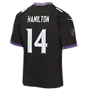 Zennovawear Kyle Hamilton Baltimore Ravens Youth Alternate Game Jersey - Black