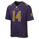 Zennovawear Kyle Hamilton Baltimore Ravens Youth Alternate 2 Game Jersey - Purple