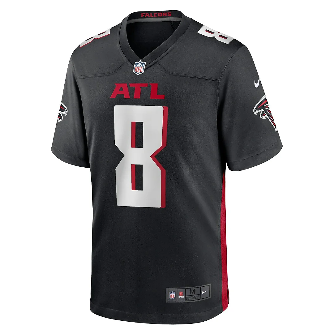 Zennovawear Kyle Pitts Sr. Atlanta Falcons Youth Game Jersey - Black