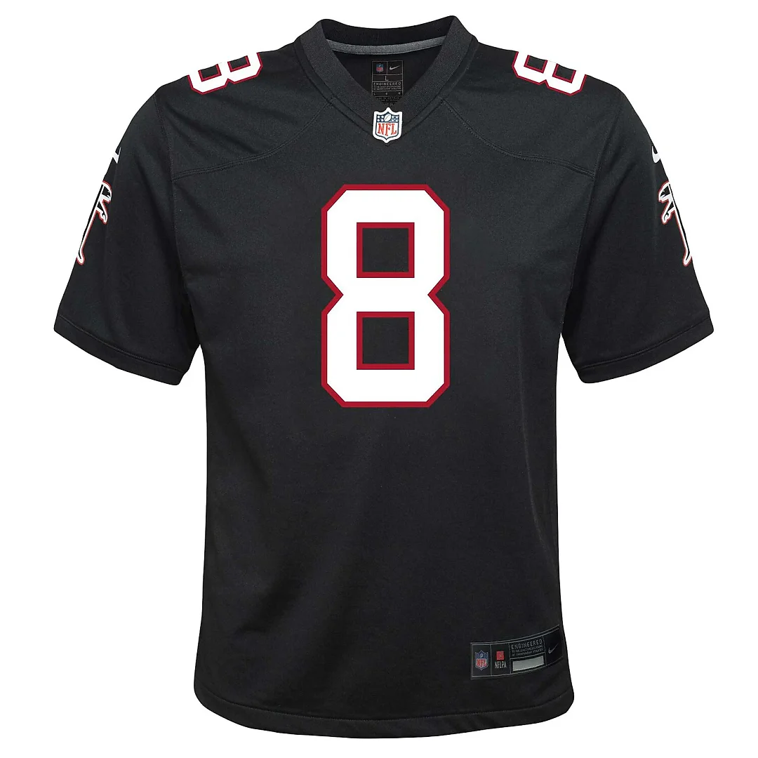 Zennovawear Kyle Pitts Sr. Atlanta Falcons Youth Game Jersey - Black