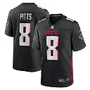 Zennovawear Kyle Pitts Sr. Atlanta Falcons Youth Game Jersey - Black