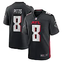 Zennovawear Kyle Pitts Sr. Atlanta Falcons Youth Game Jersey - Black